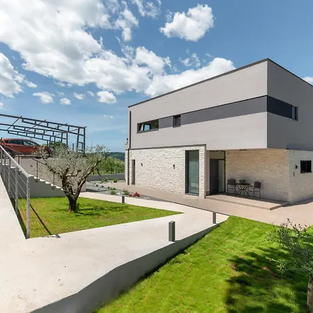 Callista Near Labin For 10 Persons With Kids Playground, Fitness And Heated Pool Villa Ruzici (Sveta Nedelja)