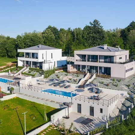 Villa Callista Near Labin For 10 Persons With Kids Playground, Fitness And Heated Pool Ruzici (Sveta Nedelja)