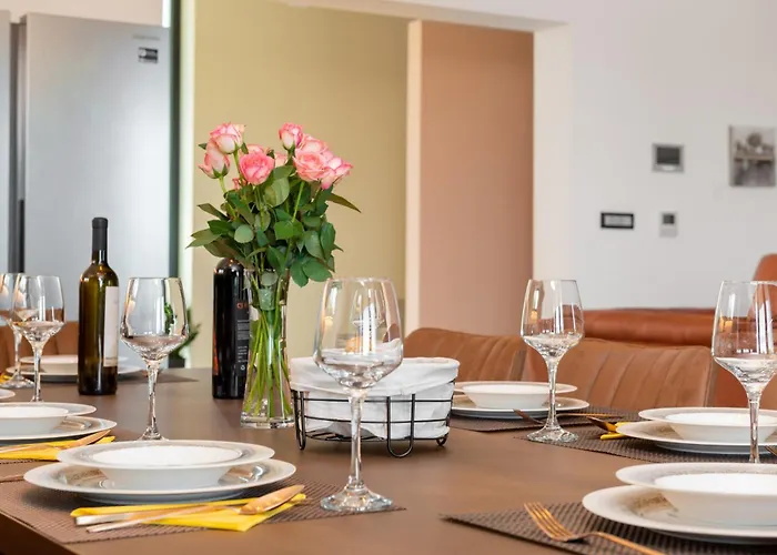 Callista Near Labin For 10 Persons With Kids Playground, Fitness And Heated Pool