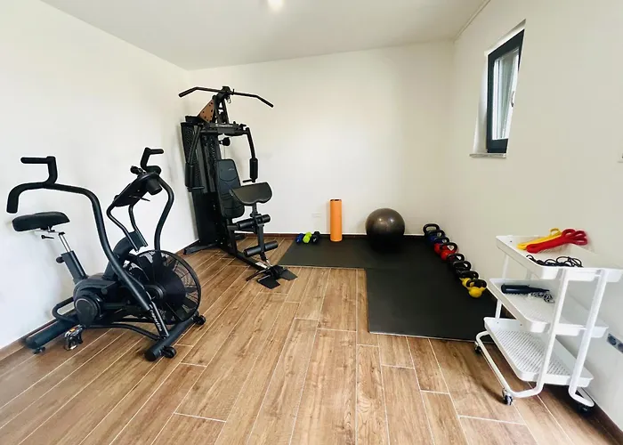 Callista Near Labin For 10 Persons With Kids Playground, Fitness And Heated Pool *